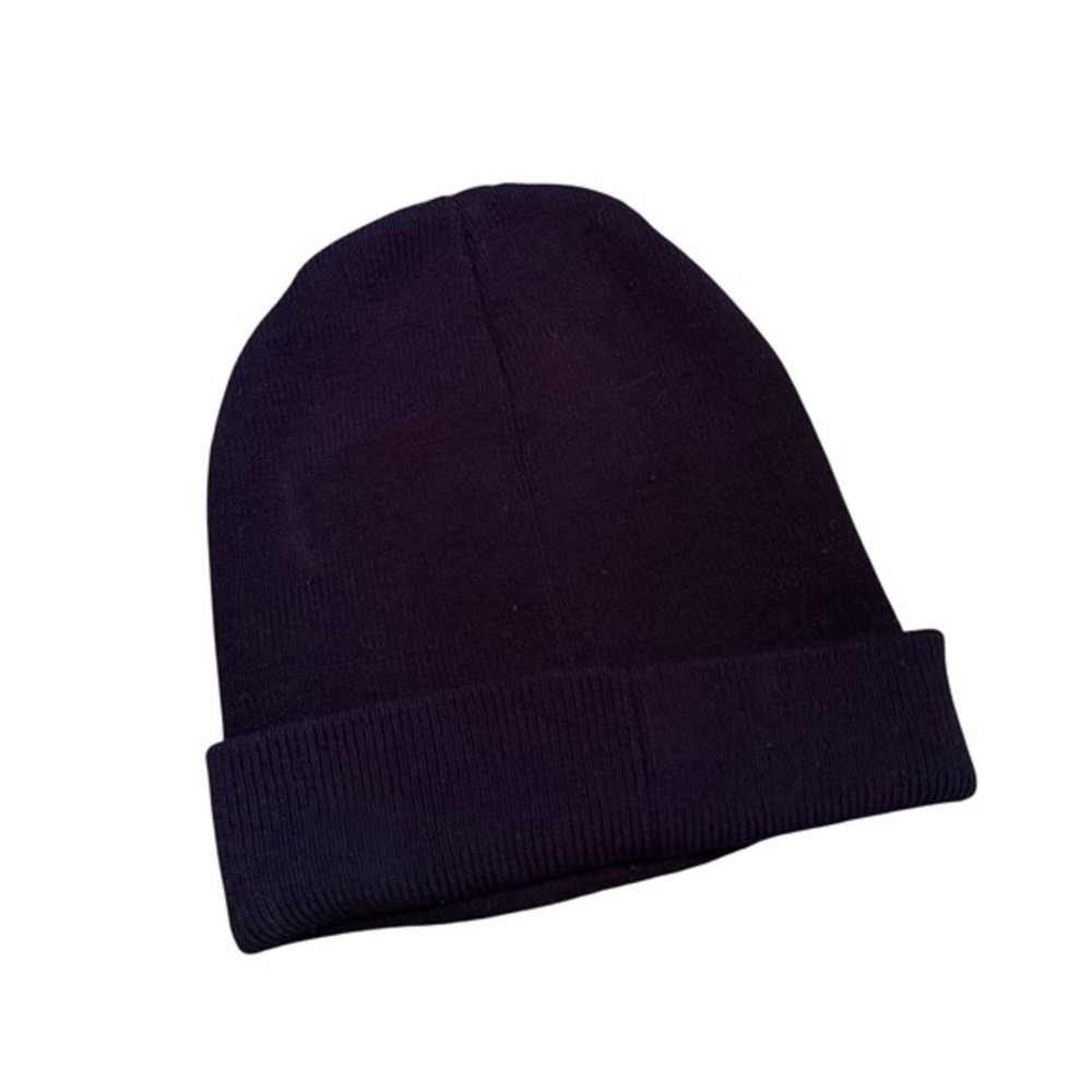Vintage 90's Tazz Beanie Hat Cap‎ Dark Navy Blue Looney Tunes Streetwear Skater - Picture 5 of 5